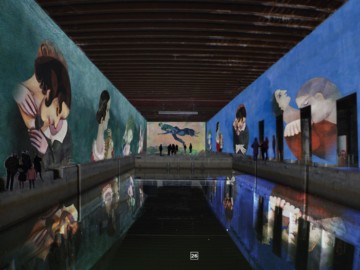 A Bordeaux, création des "Bassins de Lumières" à la Base Sous-Marine